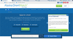 Desktop Screenshot of alaska.grantwatch.com