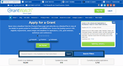Desktop Screenshot of la.grantwatch.com
