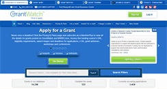 Desktop Screenshot of ne.grantwatch.com